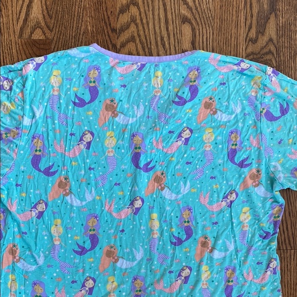 Little Sleepies Mermaid Magic, women’s pj top, size XL. Excellent condition - Picture 9 of 9